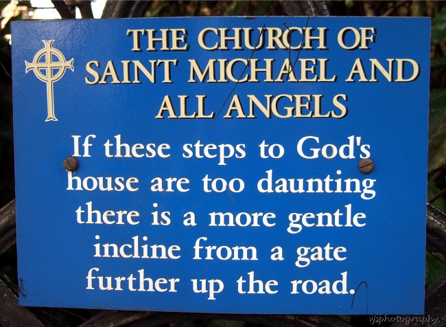 Church Gate Sign