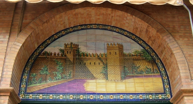 Palace Wall Tile Picture