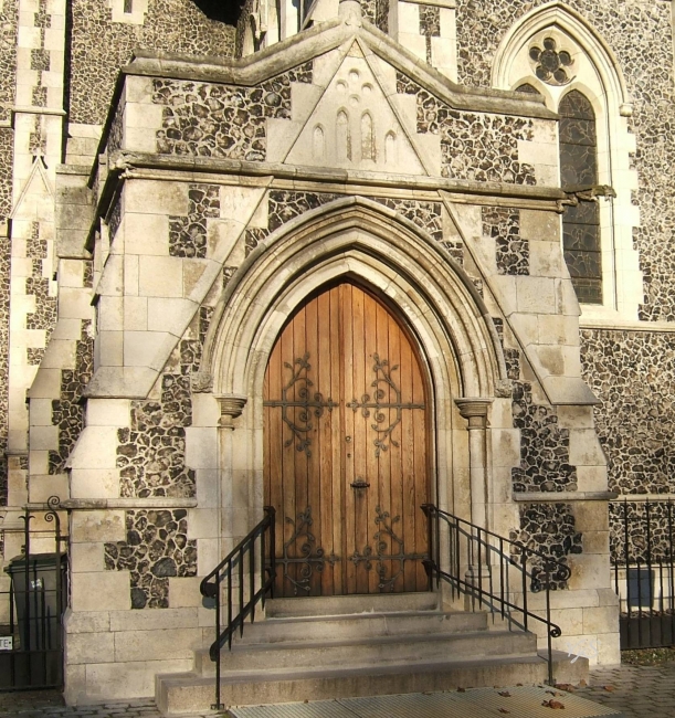 Church Door and Stonework Copenhagen