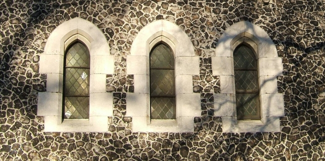 Church windows Copenhagen